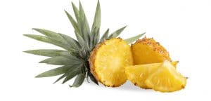 Tvorba enzýmov pre trávenie, aj ananás pomáha